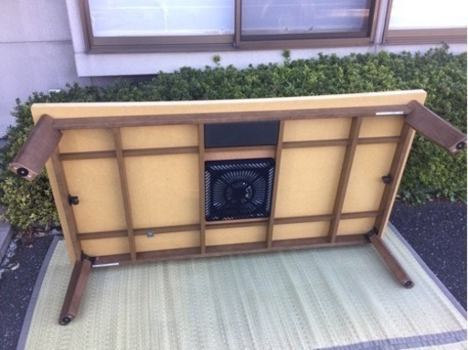 ■配達可■ニトリ 家具調こたつ 速暖こたつ ウォルタS 150L  W150 D80 H36