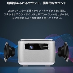 【新品】DLPホームプロジェクター Android 9.0 (2GB+32GB)の画像