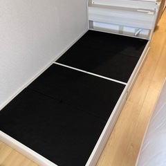 モダンデコ　シングルベットフレームの画像