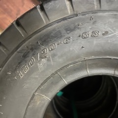 DUNLOP(ダンロップ)バイクタイヤスクーター用 D308 リア 130/90-6 53J チューブタイプ(WT) 256283 二輪 オートバイ用 の画像