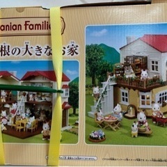 シルバニア　赤い屋根の大きなお家の画像