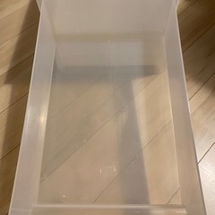 ★お取引中★無印良品　収納ケース引出し式　2段　の画像