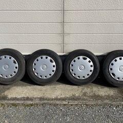 (お話し中)DA64V 純正　ホイル、タイヤセット！ホイルキャップ付