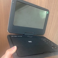 ポータブルDVDプレイヤー（動作確認済み）の画像