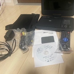 ポータブルDVDプレイヤー（動作確認済み）の画像