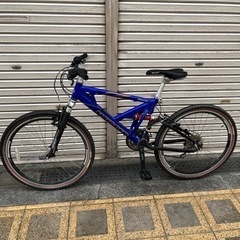 マウンテンバイク　前後サスペンション　ブリヂストン スラッガー BRIDGESTONE SLUGGER MTB 26
