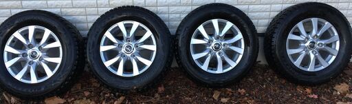 BS BLIZZAK DM-V2 285/60R18 スタッドレス トヨタ 200ランクル 後期 純正ホイール 18インチ