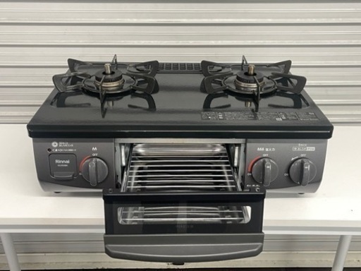 ?激安‼️ リンナイガステーブル LP ガス用 KG35NBKR 右強火 片面水無し?N161