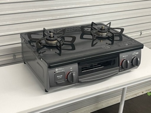 ?激安‼️ リンナイガステーブル LP ガス用 KG35NBKR 右強火 片面水無し?N161