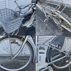 ★動作〇★ 電動アシスト自転車 ブリヂストン アシスタ A22 26インチ 自転車 X44-10 3.7Ahの画像
