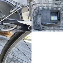 ★動作〇★ 電動アシスト自転車 ブリヂストン アシスタ A22 26インチ 自転車 X44-10 3.7Ahの画像