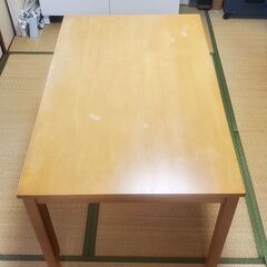 【決まりました】ダイニングテーブル 木製机 DTSｰ1275