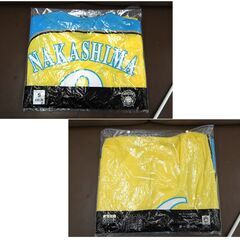 ファイターズ 中島卓也 #9 WLHS2017レプリカユニフォーム フラッグ メタリックボール シリコンバンド au缶バッチ まとめて 日ハム 札幌市 清田区 平岡の画像