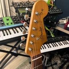 fender vintera '60s jazzmaster modified surf greenの画像
