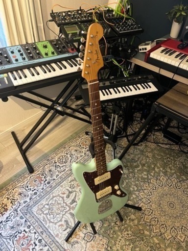 弦楽器、ギター fender vintera '60s jazzmaster modified surf green