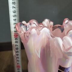 花瓶 KURATAクラフトガラス 手作りの画像