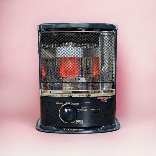 23Y394 ジ CORONA コロナ 自然通気形開放式石油ストーブ SX-E297Y 2007年製 中古