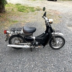 683. 動画あり　リトルカブ　4速セル付き　FI  原付　バイク　50cc   車体の画像