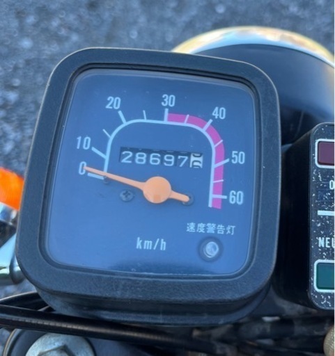 686. 動画あり　スズキ　コレダ　k50  2スト　原付　バイク　50cc   車体