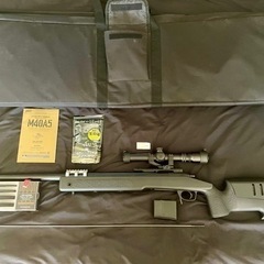 【東京マルイ】M40A5 スコープ付き ガンケース付き エアガン...