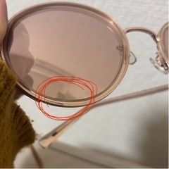 Anna sui アナスイ　サングラス　ピンク　UVカットの画像