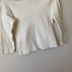 トレーナー　白　サイズ90の画像