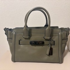 【レア・日本未発売】COACH swagger27 本革　2wa...