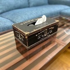 ティッシュ ボックス ケース アンティーク おしゃれ かっこいい...