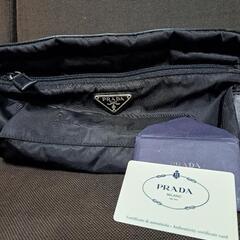 PRADAナイロンクラッチバッグ、セカンドバッグ