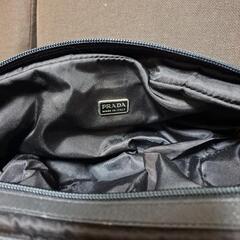 PRADAナイロンクラッチバッグ、セカンドバッグの画像