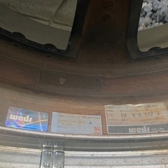 最終値下げ　ウェッズ　19インチ　マーベリックの画像