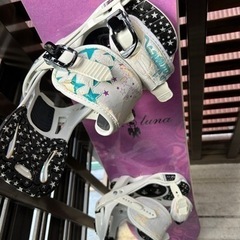 値下げ　Ｋ２　スノーボ　バインＳ　ケース付きの画像