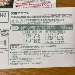【受渡予定者決定済み】　東京ドイツ村　ご招待券　1枚の画像