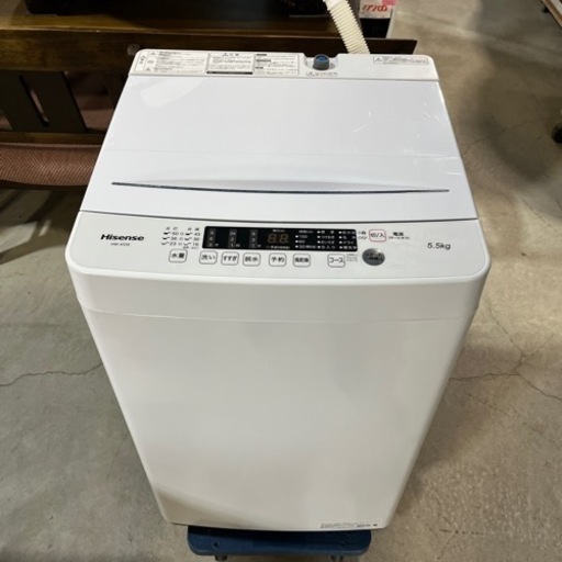 ☆激安5.5kg!!☆ Hisense 全自動電気洗濯機 HW-K55E 2021年