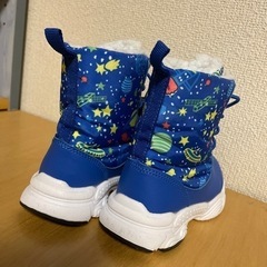 子供用スノーブーツ15センチ冬用靴の画像