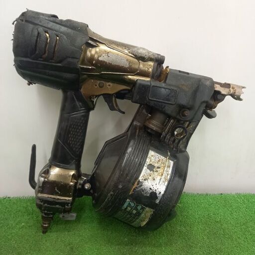 ハイコーキ HiKOKI 型番不明 75mm高圧釘打ち機【野田愛宕店】【店頭取引限定】【ジャンク】管理番号：ITTOBO10Q7Q0