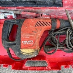 ハツリ　削岩機　HILTIヒルティー
