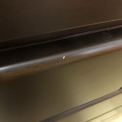 【FU647】★N▲ニトリ 6段ハイチェスト ブラウン オウカ2
