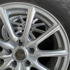 ★美品★値下げしました　スタッドレス　エクストレイル ハリアー CX-5 RAV4 ブリヂストン DM-V2 225/65R17 ECO FORME の画像