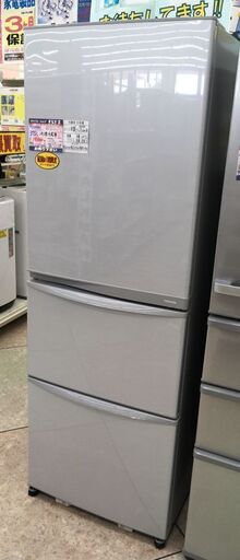 TOSHIBA 375L 冷凍冷蔵庫 GR-38ZY(SS) 2013年製 中古