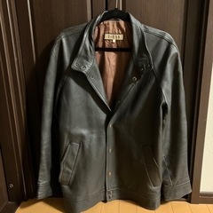 フランス製  革ジャン Ｌ 