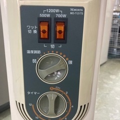 MORITAオイルヒーター　MO-7121TS リサイクルショップ宮崎屋 住吉店 24.1.22ｋの画像