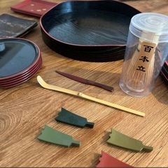 【最終値下げ】茶道具 茶道道具 お茶立てセット 茶せんの画像