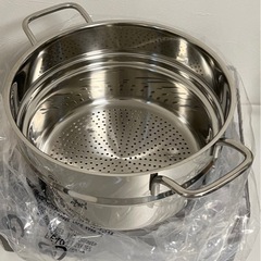 【未使用品】WMF ProfiSelect スチーマー インサート 24cm パスタ 調理器具 両手鍋 調理器具 キッチン用品の画像