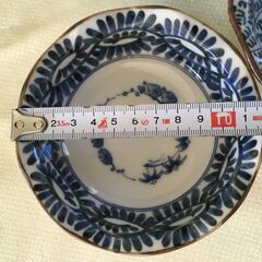 譲渡先決定済　高台鉢　デザート鉢　超美品　5客の画像