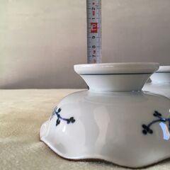 譲渡先決定済　高台鉢　デザート鉢　超美品　5客の画像