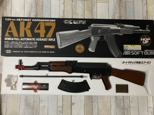 AK-47 電動ガン＋マガジンセット（バッグおまけ）