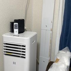 移動式エアコン＋窓枠スペーサーセット