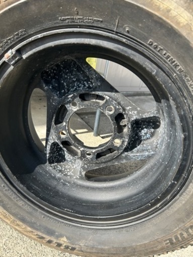 125/65R15 ブリザック　4本セット　pcd139  5穴