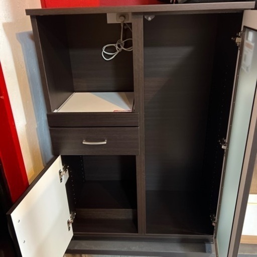 【極美品】ニトリ キッチンボード W80×D40×H115cm 